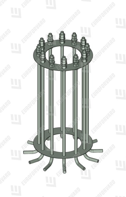 Анкерный узел на 12 отверстий (ракурс 2)