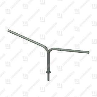 Однорядный двухрожковый радиусный (ракурс 2)