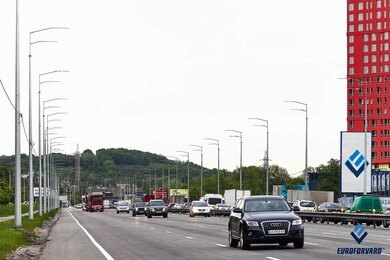Силовые опоры освещения, многогранные опоры