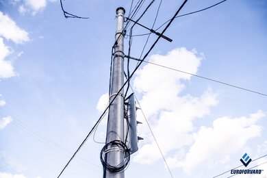 Опоры контактной сети, вид опоры