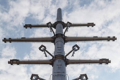 Опоры ЛЭП, многогранная конструкция опоры