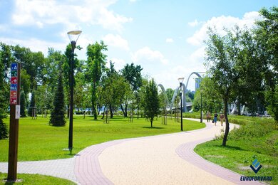 Опори паркового освітлення зелених зон