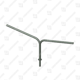 Однорядный двухрожковый радиусный (ракурс 2)