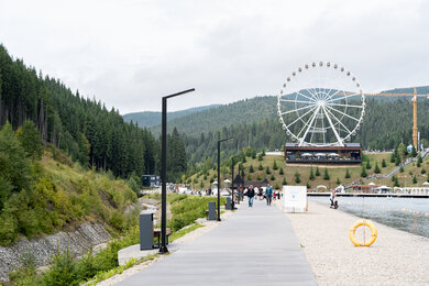 Освітлення ГК Буковель